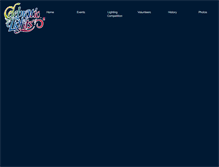 Tablet Screenshot of celebrationoflights.com